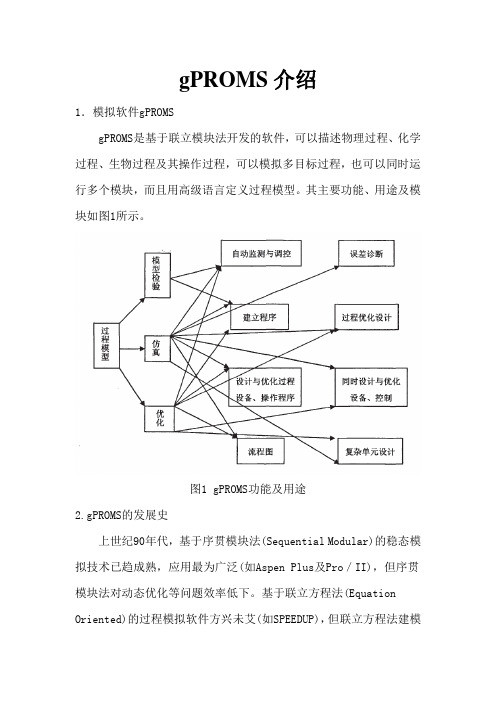 gPROMs介绍