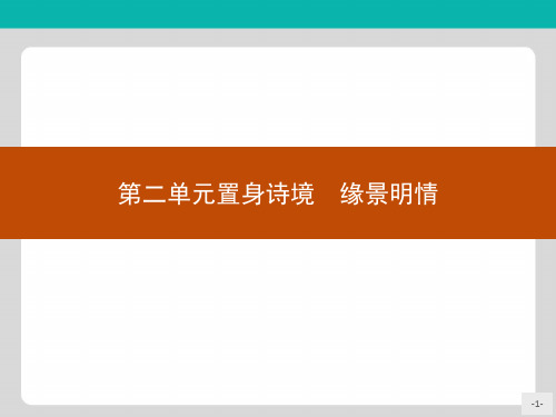 高中语文人教版选修《中国古代诗歌散文欣赏》课件：2.1春江花月夜