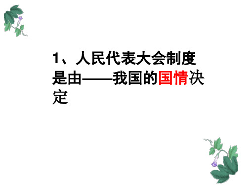 人民代表大会制度范本(PPT 24页)