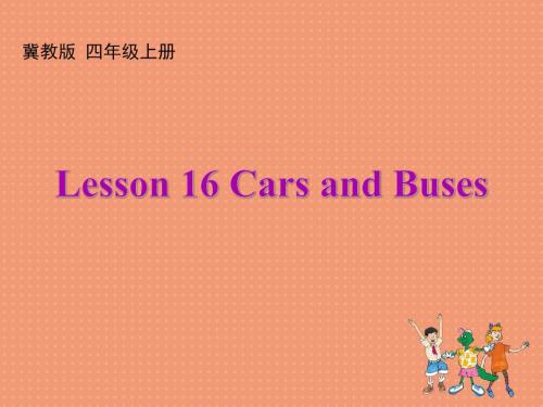 Lesson_16_Cars_and_Buses