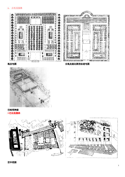 考研复习6：西方园林