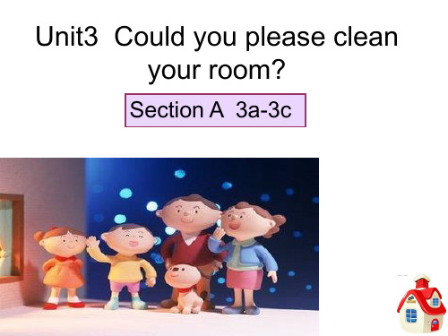 人教版新目标英语八年级下册《Unit3 Could you please clean your room》SectionA3a课件