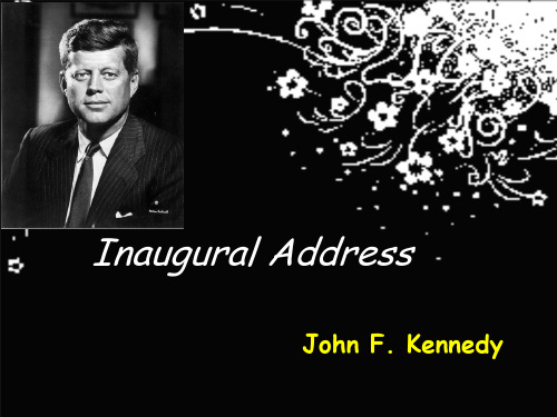 高英Inaugural Address