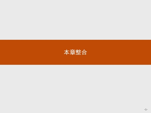 2019-2020学年高二数学人教A版选修1-1课件：第2章 本章整合 