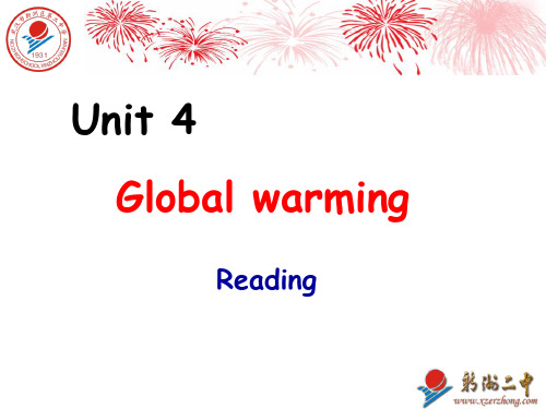 Book-6-Unit4-global-warming-reading解读