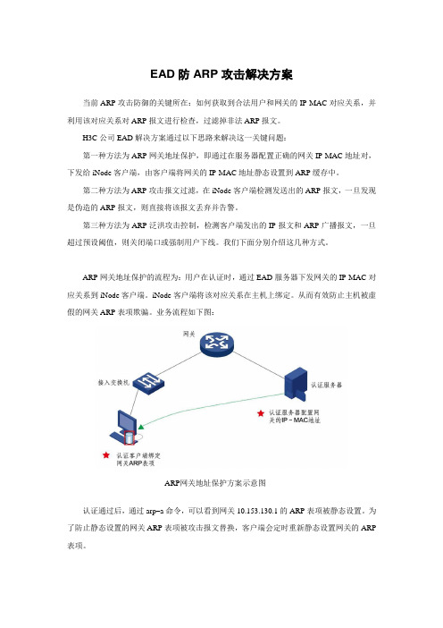 03.2.5EAD防ARP攻击解决方案