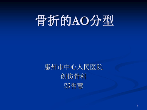 骨折的AO分型参考课件