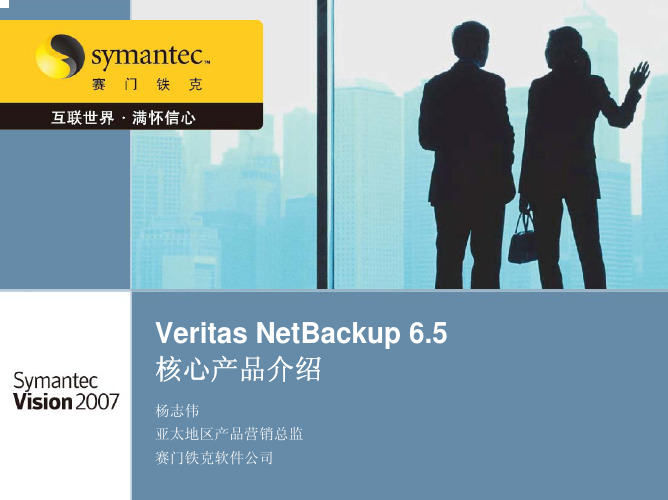 VeritasNetBackup 6.5产品官方介绍