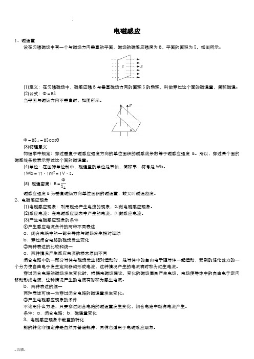 电磁感应(有问题详解)