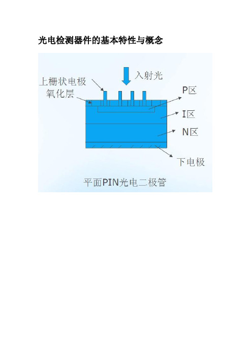 光电检测器件的基本特性与概念