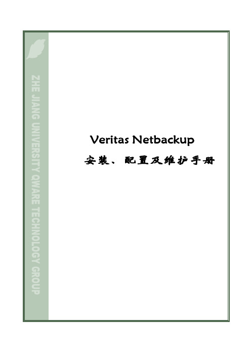 veritas使用手册