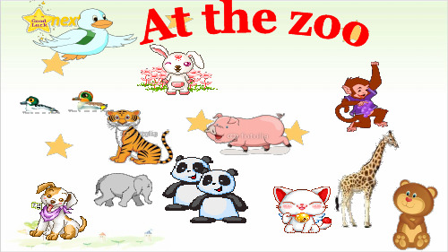 三年级(下)英语公开课-Unit 3 At the zoo 人教PEP版课件下载