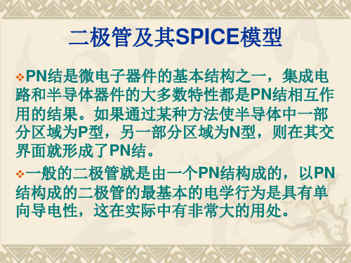 spice模型PPT课件