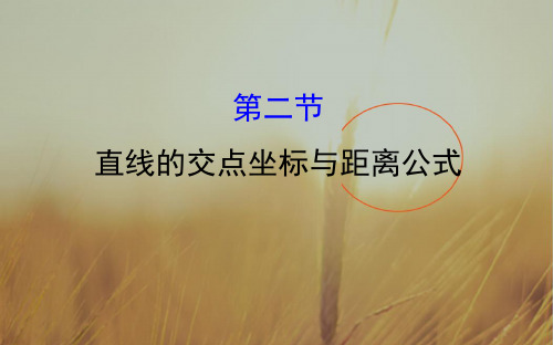 最新-2021届高考数学理科全国通用一轮总复习课件：第八章 平面解析几何 8.2 精品