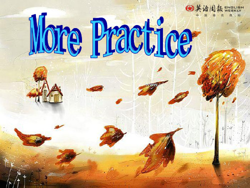 (上海)牛津版英语九年级上册U1 More practice