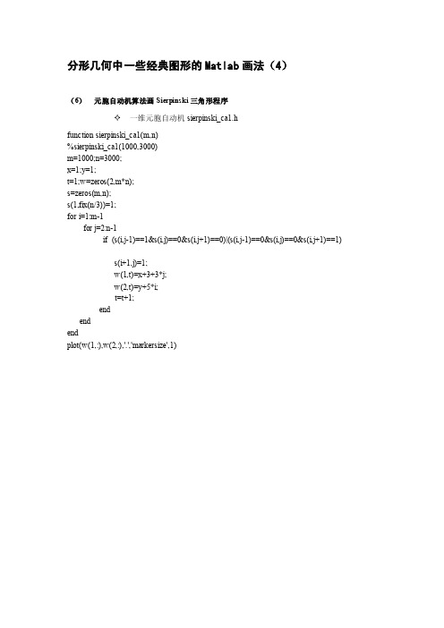 Matlab绘制经典几何图形