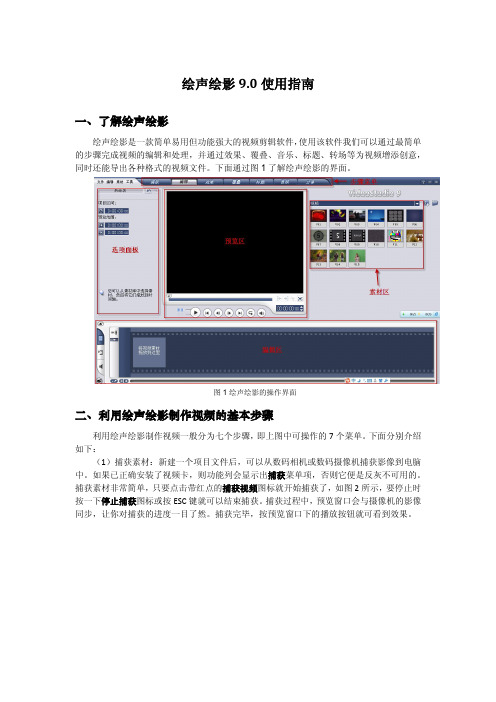 会声会影操作指南