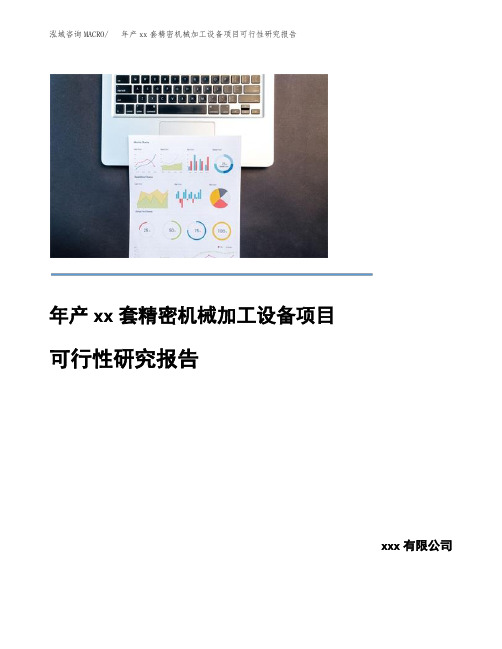 年产xx套精密机械加工设备项目可行性研究报告