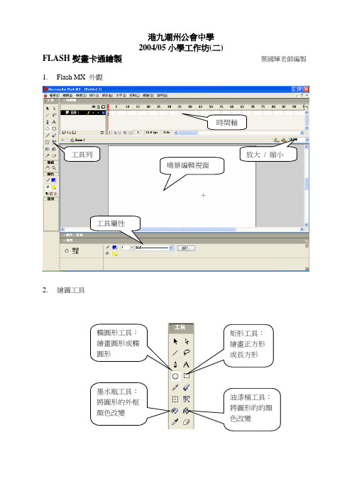 绘出图案主角-港九潮州公会中学