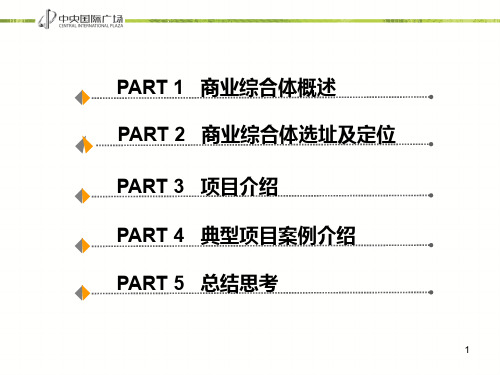 商业综合体定位分析