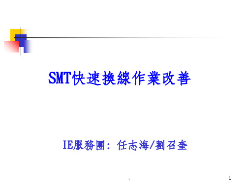 SMT快速换线ppt课件