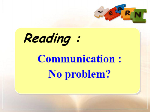 Communication-no-problem