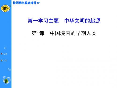 中国境内的早期人类ppt5 川教版