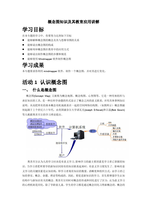 概念图知识知识讲解