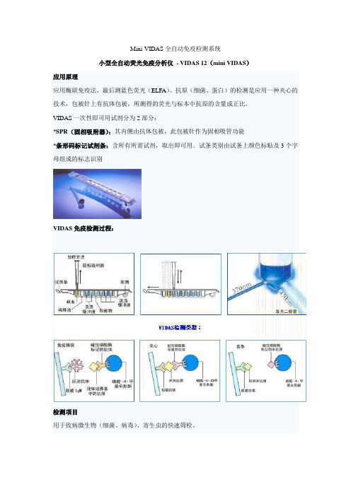 Mini-VIDAS全自动免疫检测系统