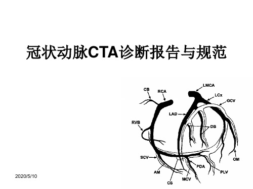 冠状动脉CTA诊断报告与规范