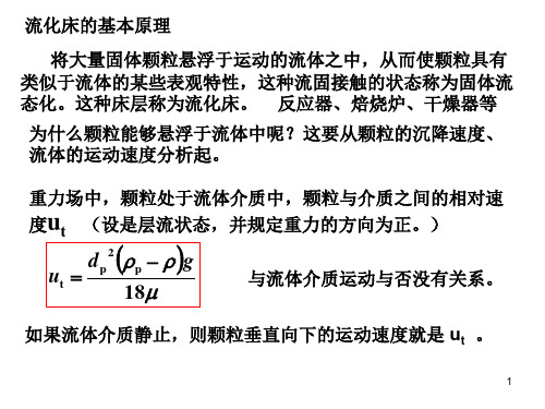 流化床的基本原理ppt课件