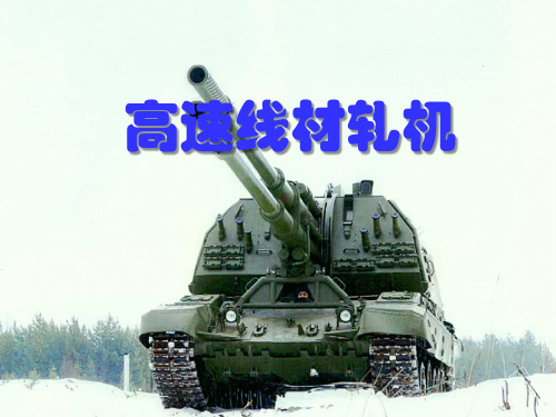 (轧钢机械)授课课件_1概述_2(高速线材轧机)(PPT34页)