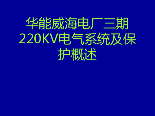 220KV相关知识