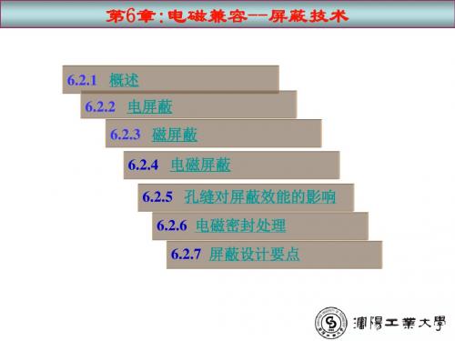 第6章 电磁兼容屏蔽技术汇总