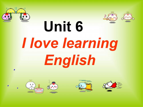 英语：Unit-6-《I-Love-Learning-English》知识点复习课件(冀教版八年级上