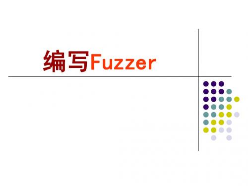 fuzzer教程文稿