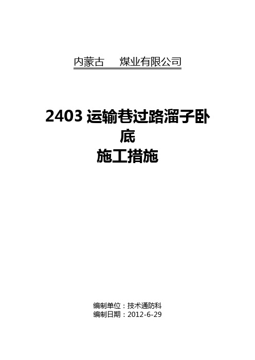 过路40T溜子卧底措施