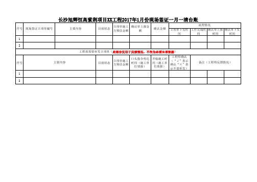 一月一清施工单位上报台账.xlsx