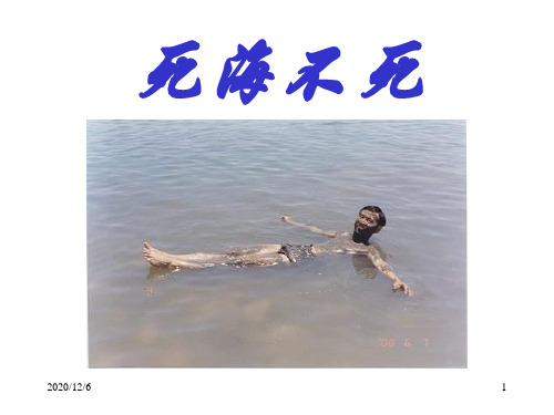 《死海不死》精品PPT教学课件