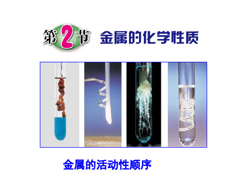 浙教版初中科学九上2.2《 金属的化学性质》(共22张PPT)