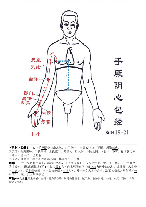 手厥阴心包经