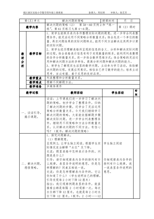 解决问题策略(2)