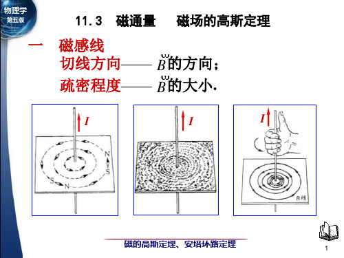 磁通量 磁场的高斯定理