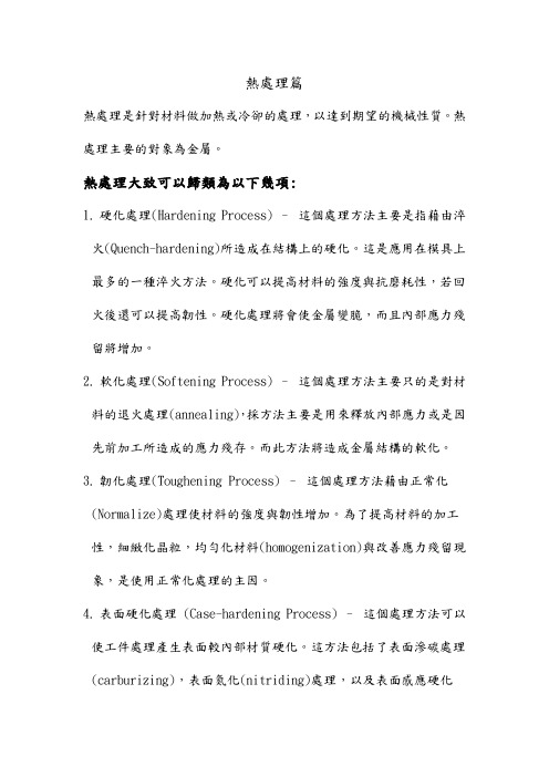 热处理