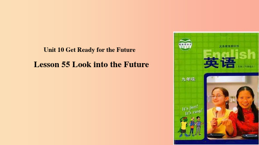 九年级英语下册 Unit 10 Get Ready for the Future Lesson 55