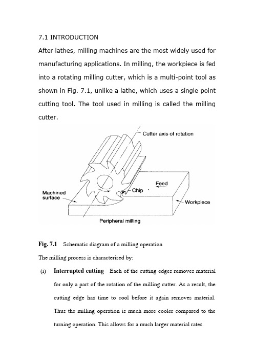 数控铣床毕业设计外文翻译 2