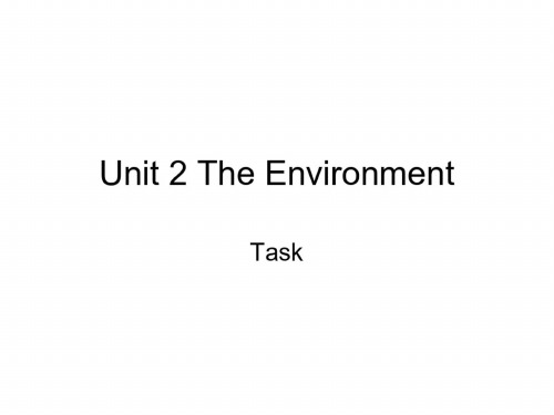 高二英语The-Environment课件15学习课件