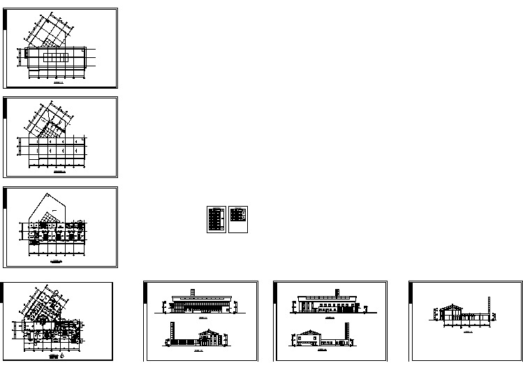 某医院传染病房建筑设计图