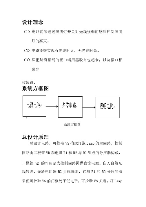 光电检测综合课程设计报告