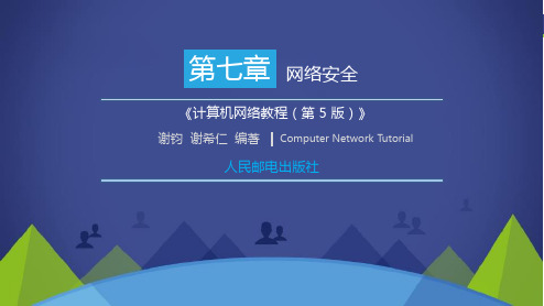 计算机网络教程谢钧谢希仁第5版微课版PPT